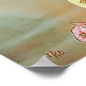 Fliegende Fairies Whimsical Magical Mairytale Poster (Ecke)