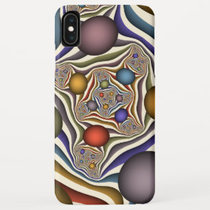 Fliegende, farbenfrohe, moderne, abstrakte Fraktal Case-Mate iPhone Hülle