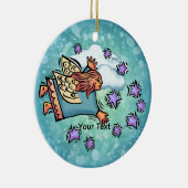 Fliegende Fee Keramik Ornament (Rechts)