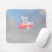 Fliegende Ferkel Mousepad (Mit Mouse)