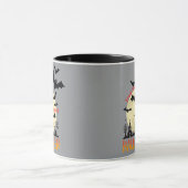 Fliegende Fledermäuse Kaffeetasse (Zentrum)