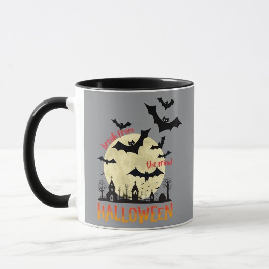 Fliegende Fledermäuse Kaffeetasse (Links)