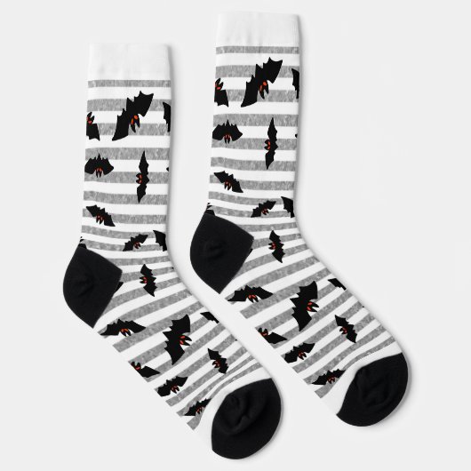Fliegende Fledermäuse Socken (Rechts)