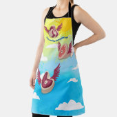 fliegende Fleischangelsen, schönes Grillen Schürze (InSitu)