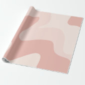 Fliegende Flüsse Mute Pink Geschenkpapier (Ungerollt)