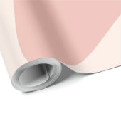 Fliegende Flüsse Mute Pink Geschenkpapier (Rolleneckpunkt)