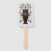 Fliegende Fox-Handfans Fächer (Rückseite)