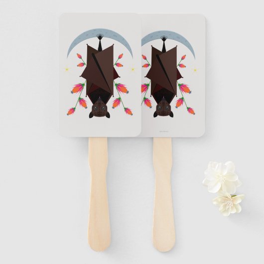 Fliegende Fox-Handfans Fächer (Vorne und Hinten)