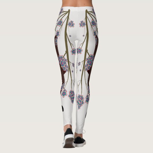 Fliegende Fox-Leggings Leggings (Rückseite)