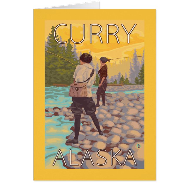 Fliegende Frauen - Curry, Alaska (Vorne)