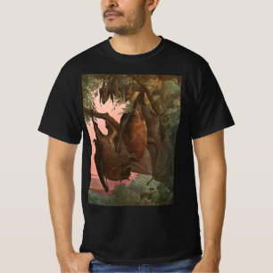 Fliegende Fuchs-Fledermäuse von Austen, Vintage Wi T-Shirt