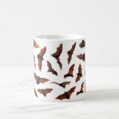 Fliegende Fuchs-FruchtFledermäuse im Himmel Kaffeetasse (Mittel)