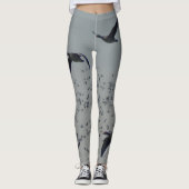 Fliegende Gänse Leggings (Vorderseite)