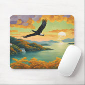 Fliegende Heimat Mousepad (Mit Mouse)