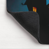 Fliegende Hexe Mousepad (Ecke)