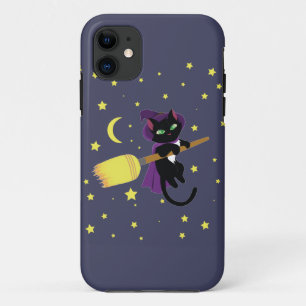 Fliegende Hexenkatze Case-Mate iPhone Hülle
