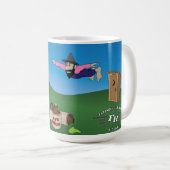 Fliegende Hillbillies-Tasse Kaffeetasse (VorderseiteRechts)
