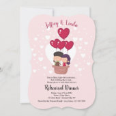 Fliegende hohe Einladung (Vorderseite)