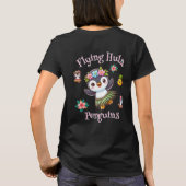 Fliegende Hula Pinguine T-Shirt (Rückseite)