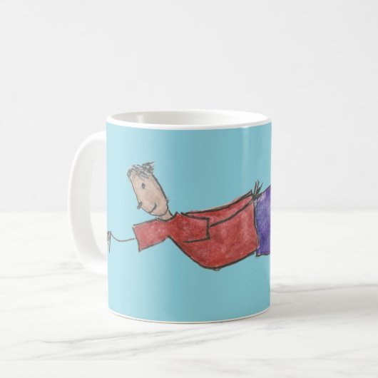 Fliegende Joanna-Tasse Kaffeetasse (Vorderseite Links)