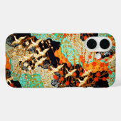 FLIEGENDE KRÄNE MIT FRÜHBLUMEN, Japanisch Case-Mate iPhone Hülle (Rückseite (Horizontal))