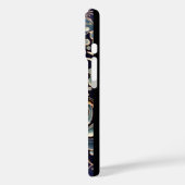 FLIEGENDE KRÄNE, WELLEN, FRÜHSTÜCKE, japanische Bl Case-Mate iPhone Hülle (Rückseite / Links)