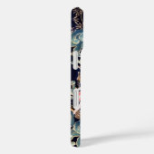 FLIEGENDE KRÄNE, WELLEN, FRÜHSTÜCKE, japanische Bl Case-Mate iPhone Hülle (Rückseite / Rechts)