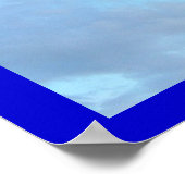 Fliegende Kuh Poster (Ecke)