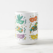 Fliegende Masken Kaffeetasse (Mittel)