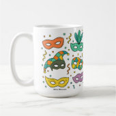 Fliegende Masken Kaffeetasse (Links)