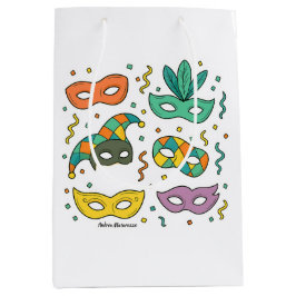 Fliegende Masken Mittlere Geschenktüte