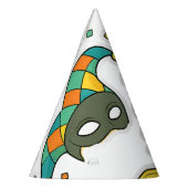 Fliegende Masken Partyhütchen (Links)
