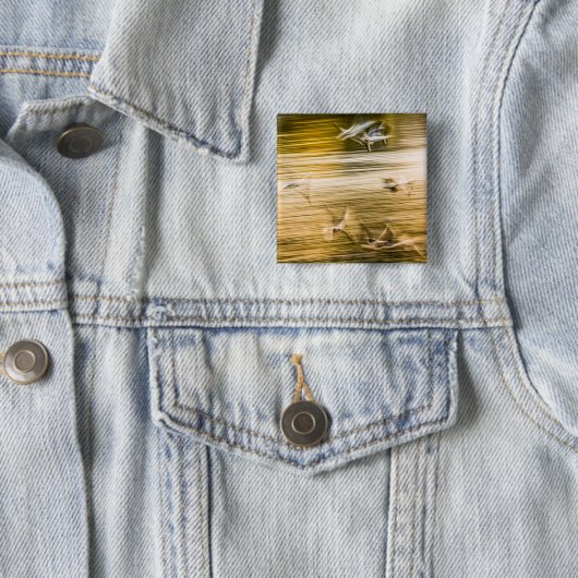 Fliegende Möwen - abstrakt Button (Beispiel)