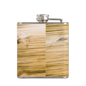 Fliegende Möwen - abstrakt Flachmann (Rückseite)