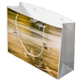 Fliegende Möwen - abstrakt Große Geschenktüte