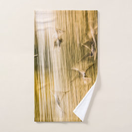 Fliegende Möwen - abstrakt Handtuch