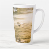 Fliegende Möwen - abstrakt Milchtasse (Rechts)