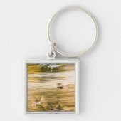 Fliegende Möwen - abstrakt Schlüsselanhänger (Vorne)