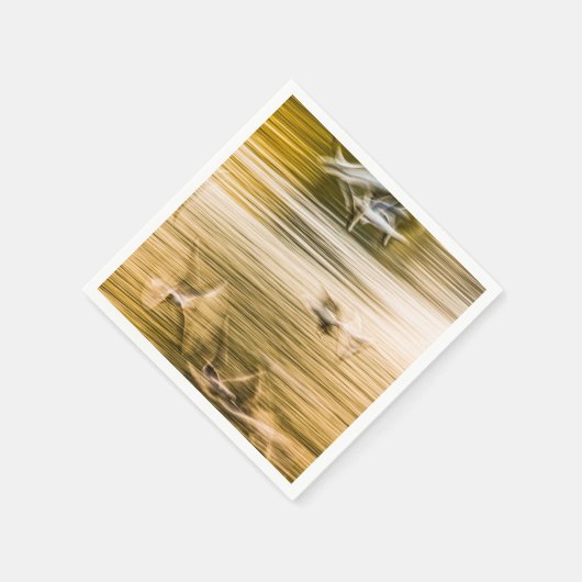 Fliegende Möwen - abstrakt Serviette (Ecke)