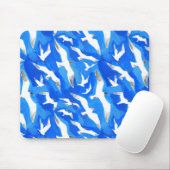 Fliegende Möwen am Himmel blau Mousepad (Mit Mouse)