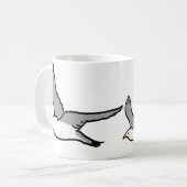 Fliegende Möwen Kaffeetasse (Vorderseite Links)