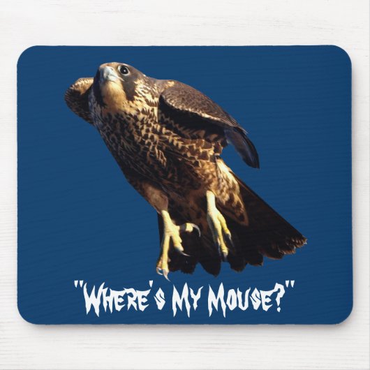 Fliegende PEREGRINE FALCON-Kollektion Mousepad (Vorne)