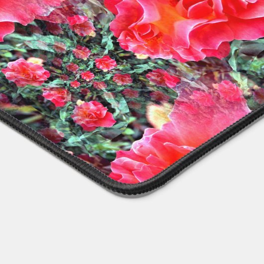 Fliegende Rose...... Schreibtischunterlage (Ecke)