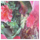 Fliegende Rose...... Stoff (Nahaufnahme)