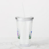 Fliegende Schmetterlinge Akrylic Tumbler Acryltrinkbecher (Links)