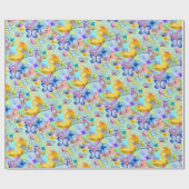 Fliegende Schmetterlinge Muster-Papier Geschenkpapier (Flach)