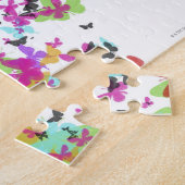 Fliegende Schmetterlinge Puzzle (Seite)