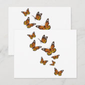 Fliegende Schmetterlinge - Schmetterling Lover Gar (Vorne/Hinten)
