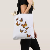 Fliegende Schmetterlinge - Schmetterling Lover Gar Tasche (Von Nahem)
