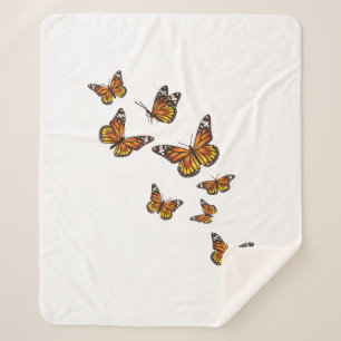 Fliegende Schmetterlinge - Schmetterlingsliebhaber Sherpadecke